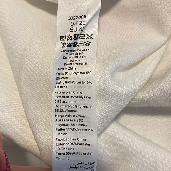 Women's Strapless Cocktail Dress Indie Print Ink Play - Picture 3 of 5